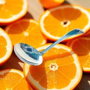 Vintage Old English Sauce  Ladle Silver Plate 5”